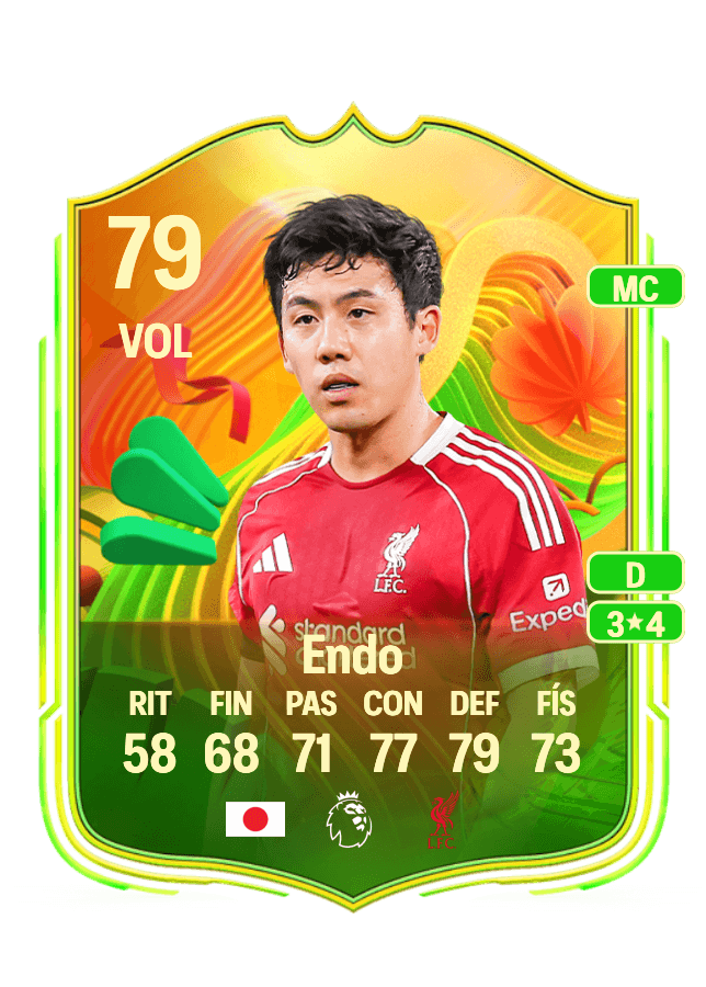 Wataru Endo card