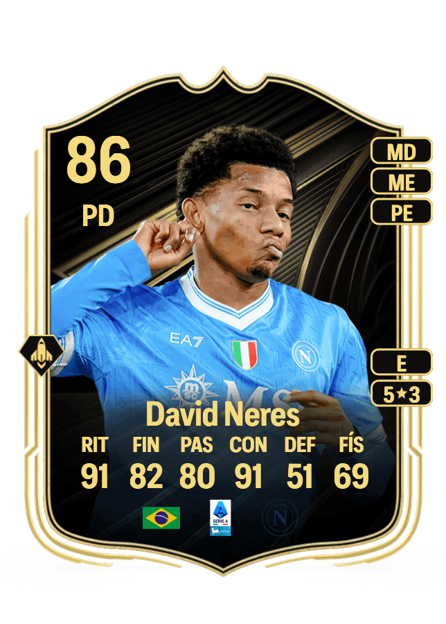 David Neres card