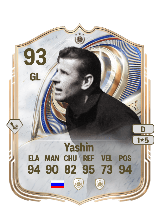 Lev Yashin card