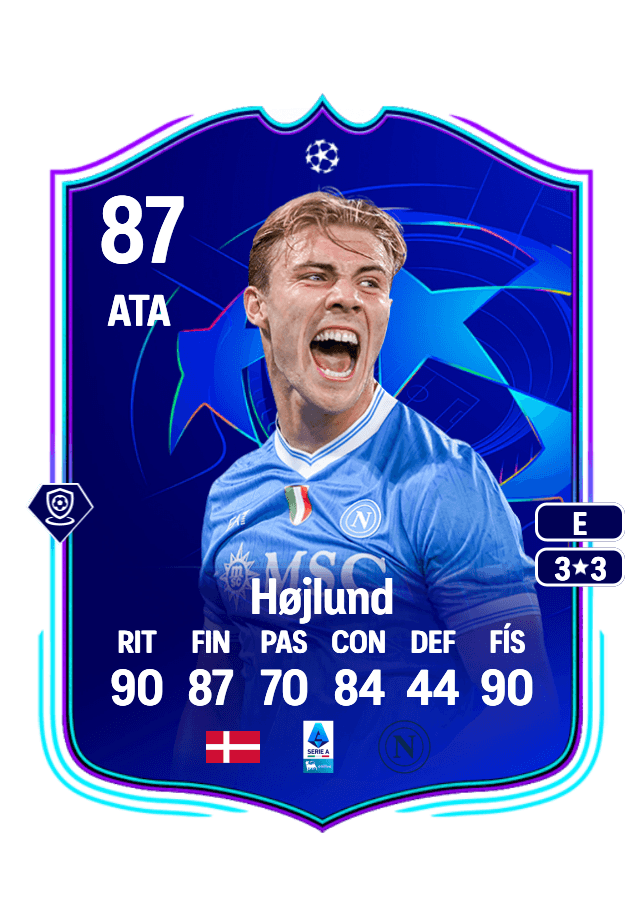 Rasmus Højlund card