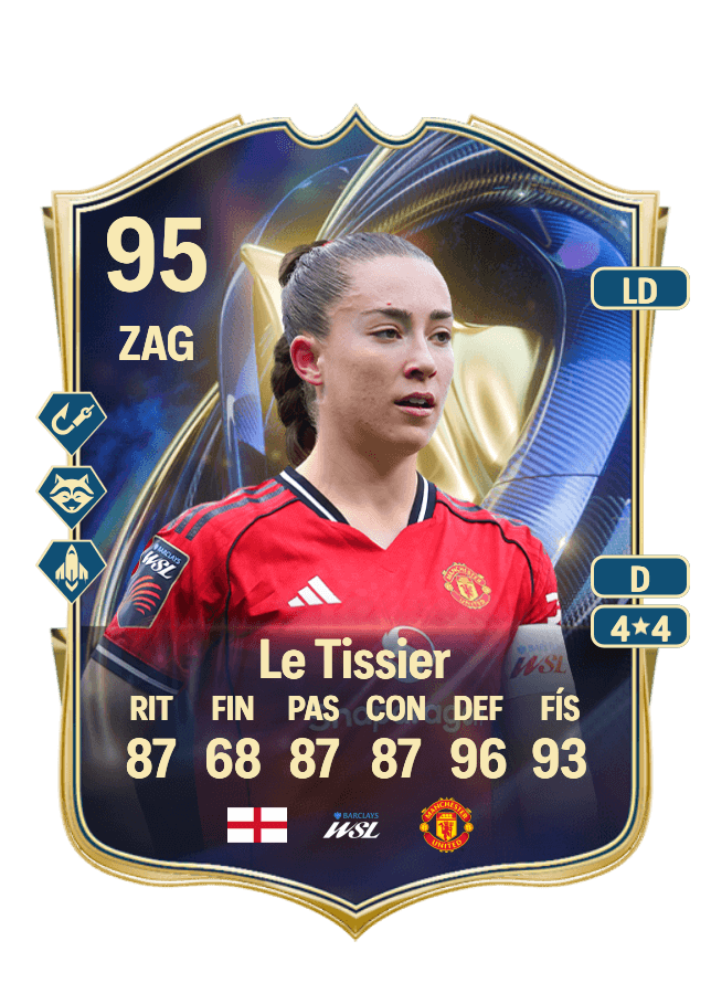 Maya Le Tissier card