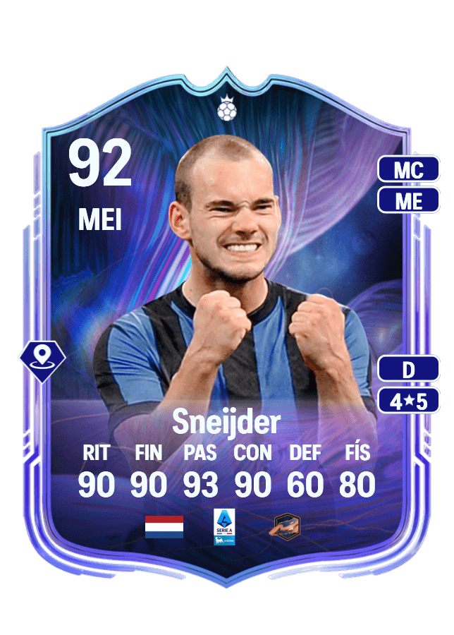 Wesley Sneijder card