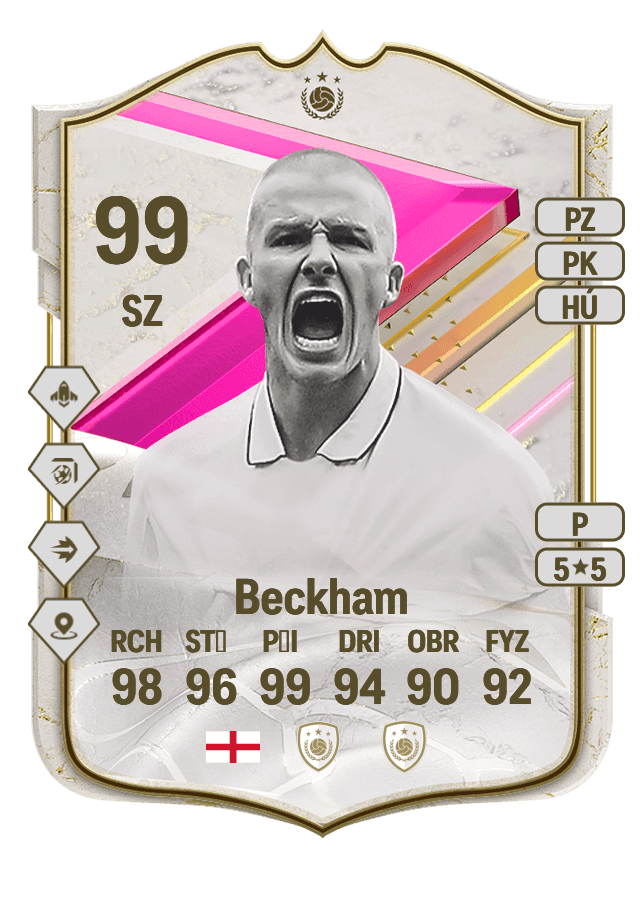 David Beckham card