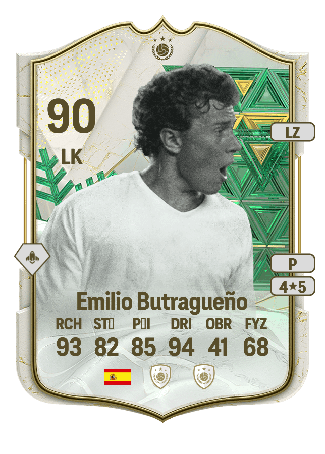 Emilio Butragueño card