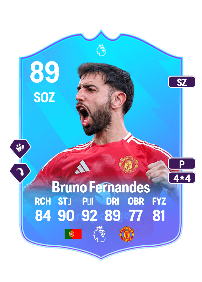 Bruno Fernandes card