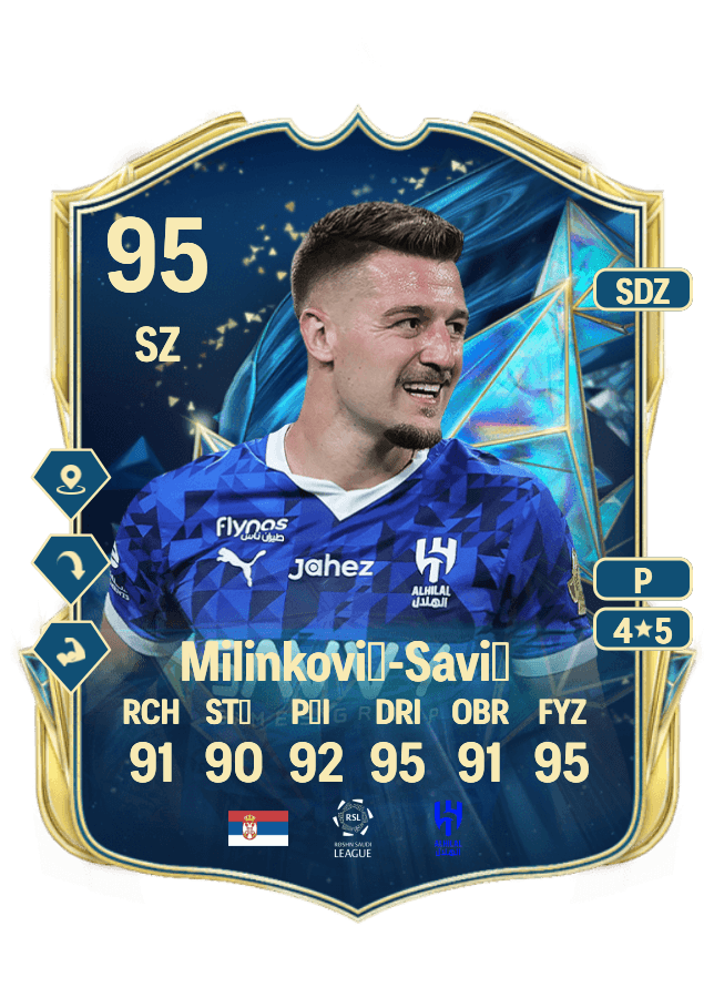 Sergej Milinković-Savić card