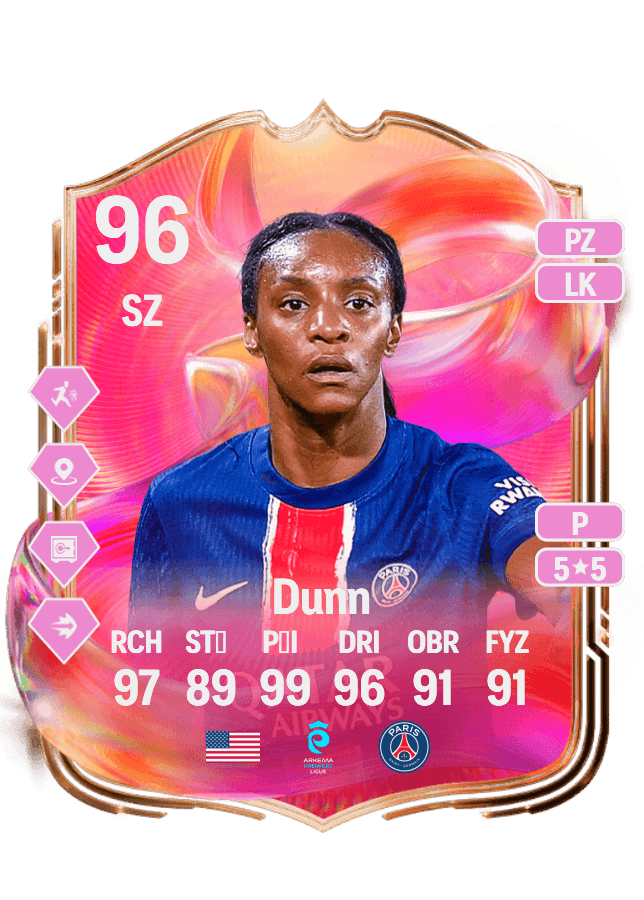 Crystal Dunn card