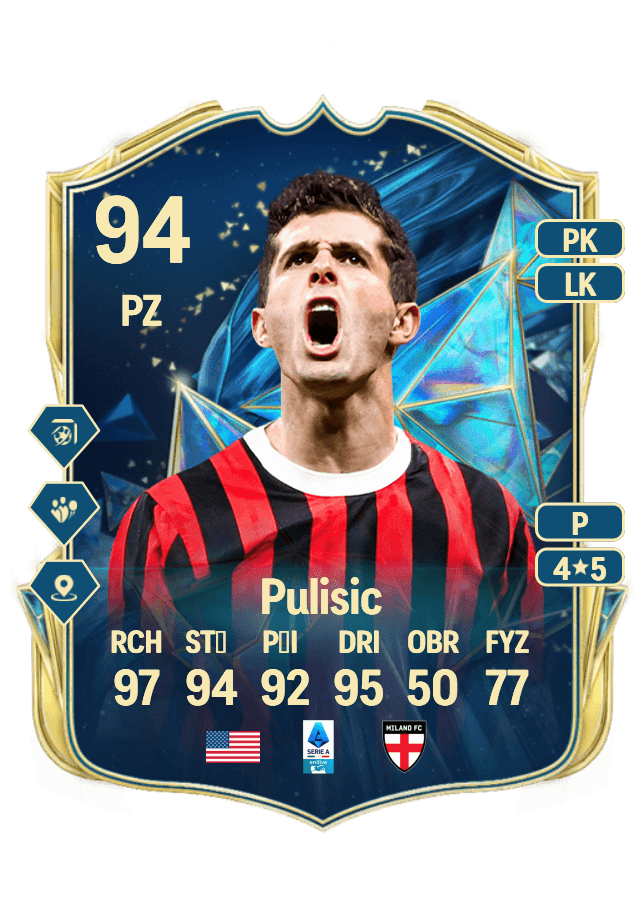 Christian Pulisic card