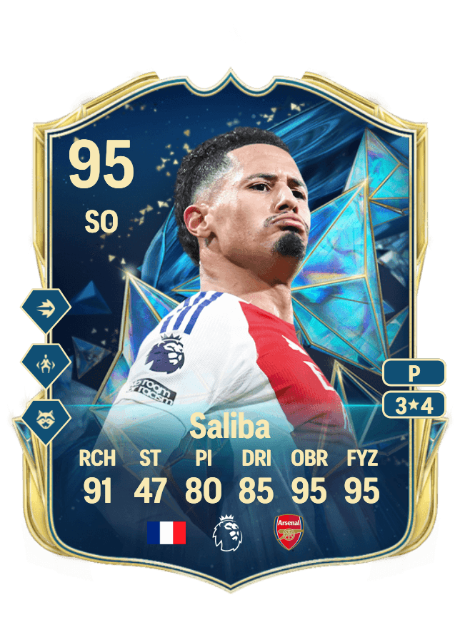 William Saliba card
