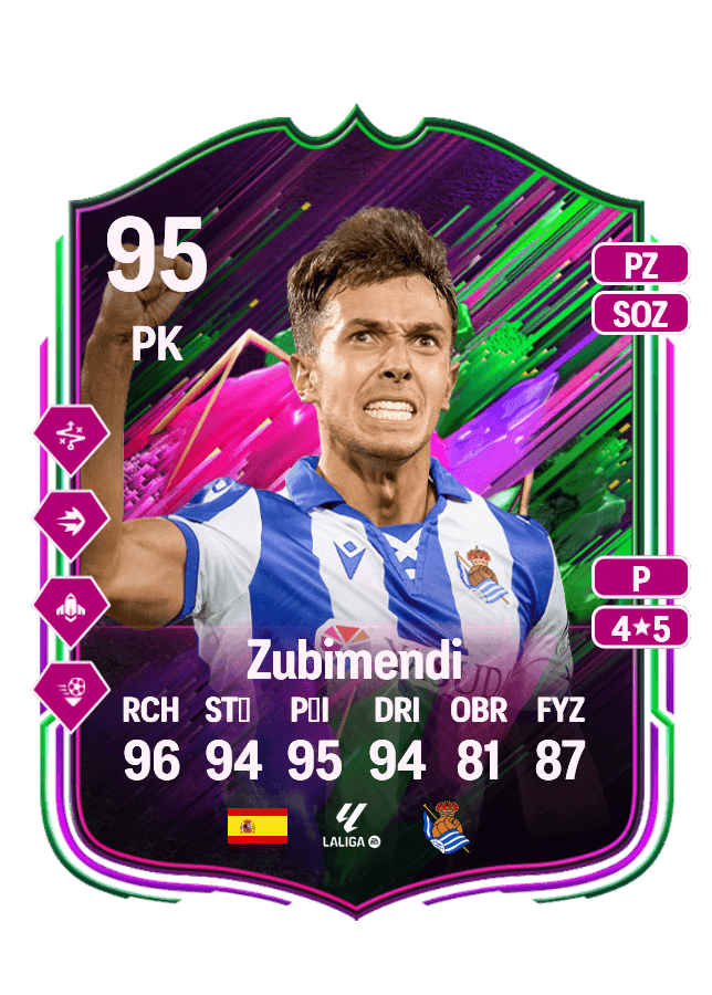 Zubimendi card