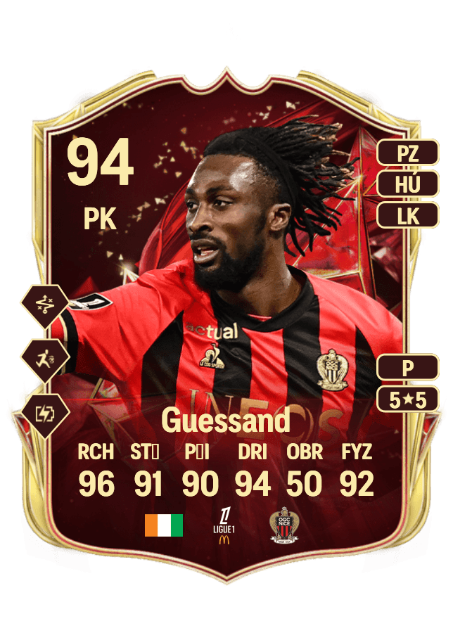 Evann Guessand card
