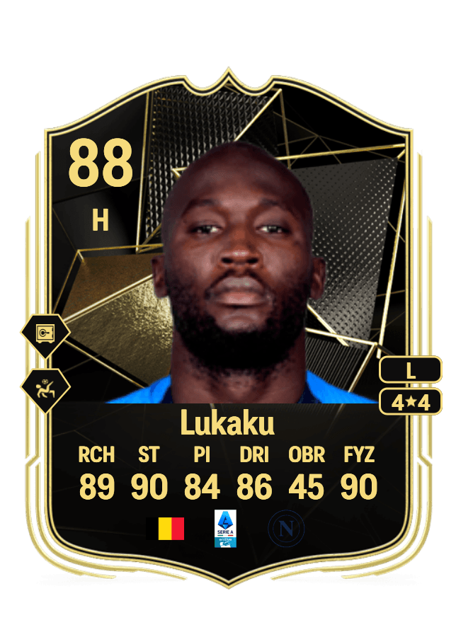 Romelu Lukaku card