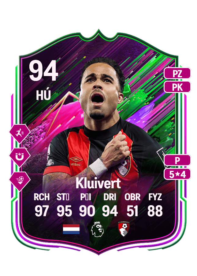 Justin Kluivert card