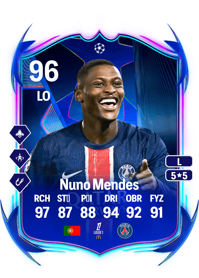 Nuno Mendes card
