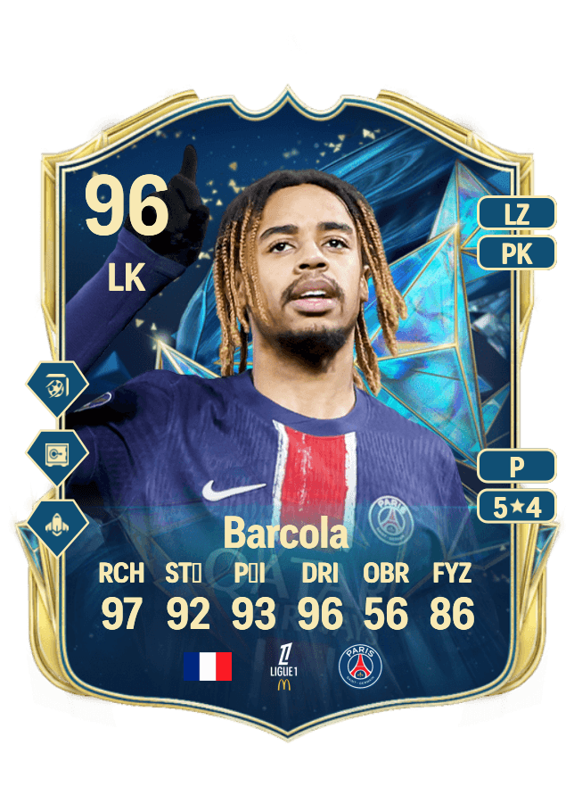 Bradley Barcola card