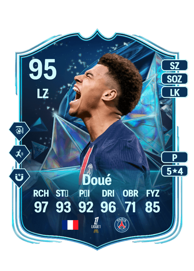 Désiré Doué card