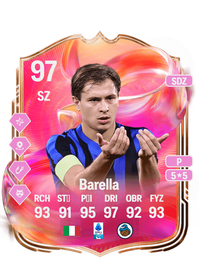 Nicolò Barella card