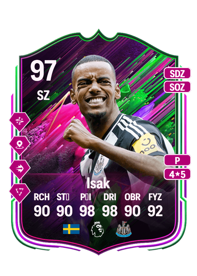 Alexander Isak card