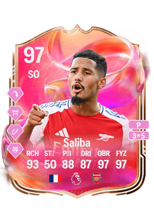 William Saliba card