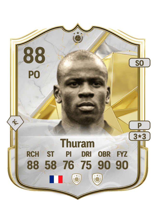 Lilian Thuram card
