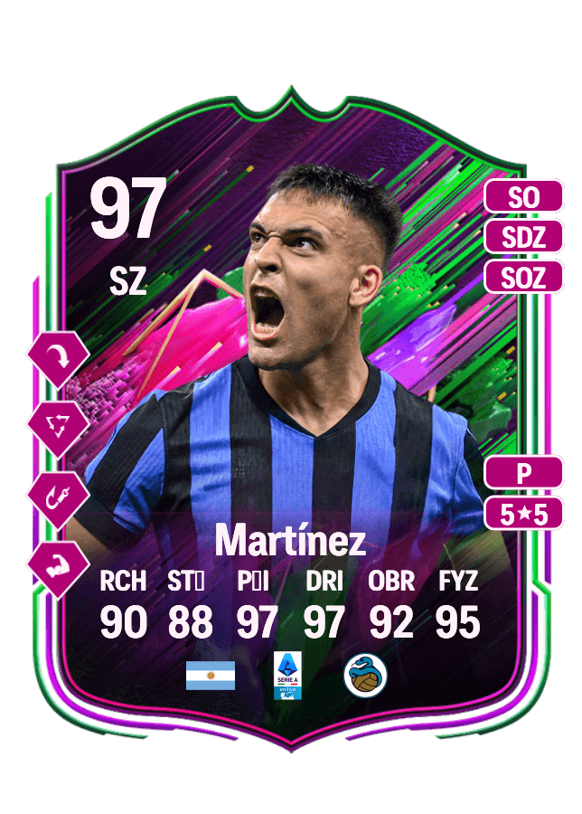 Lautaro Martínez card