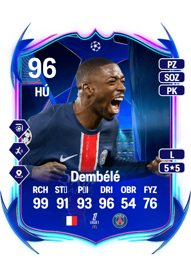Ousmane Dembélé card