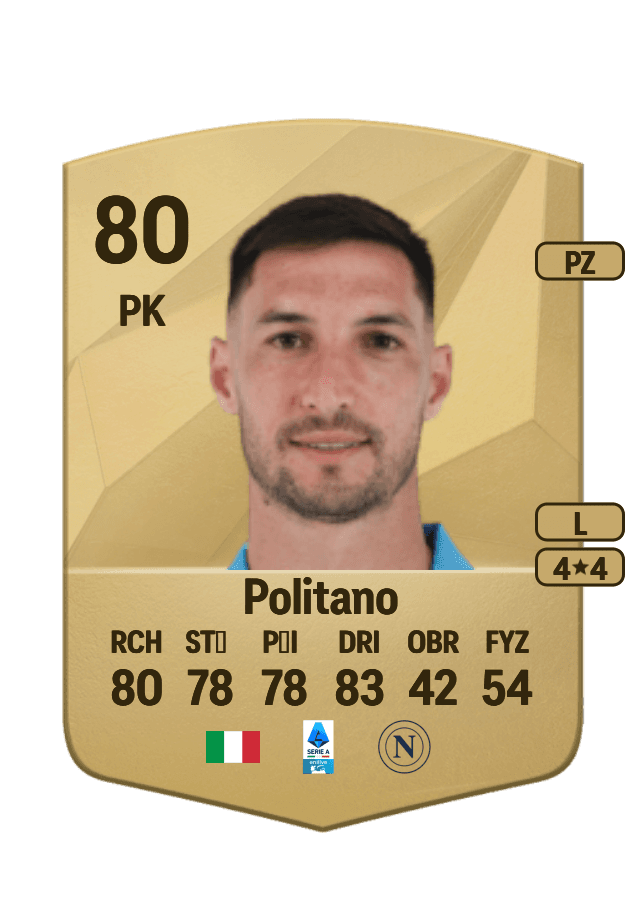 Matteo Politano card