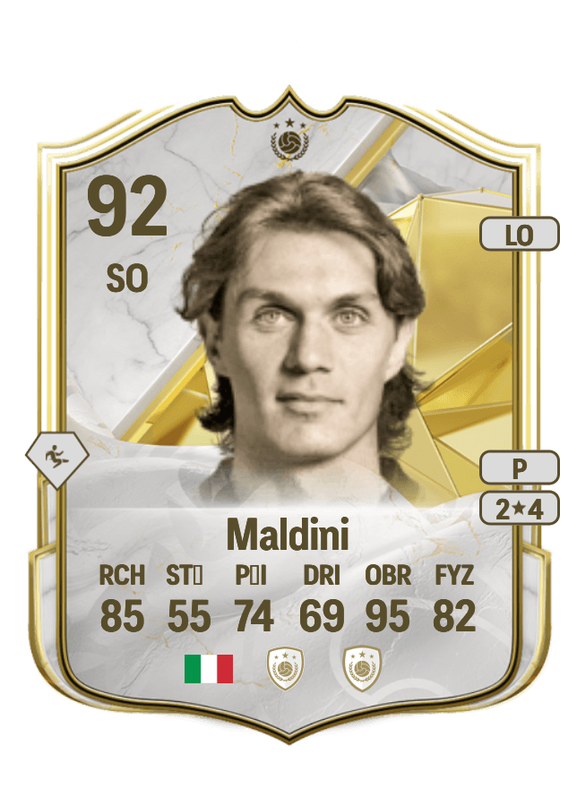 Paolo Maldini card