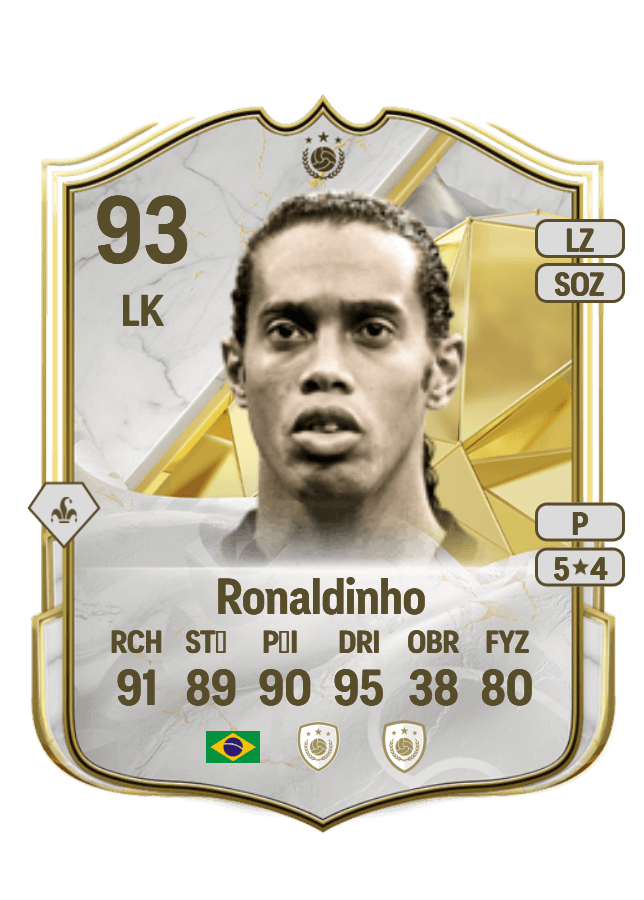 Ronaldinho card