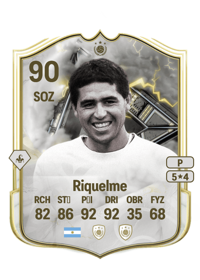Juan Román Riquelme card