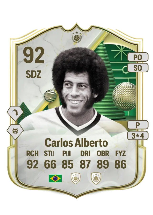 Carlos Alberto card