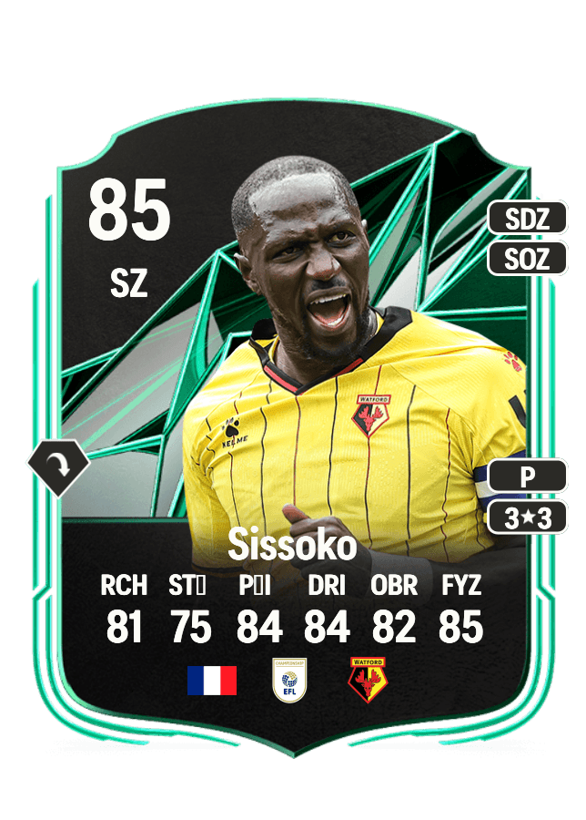 Moussa Sissoko card
