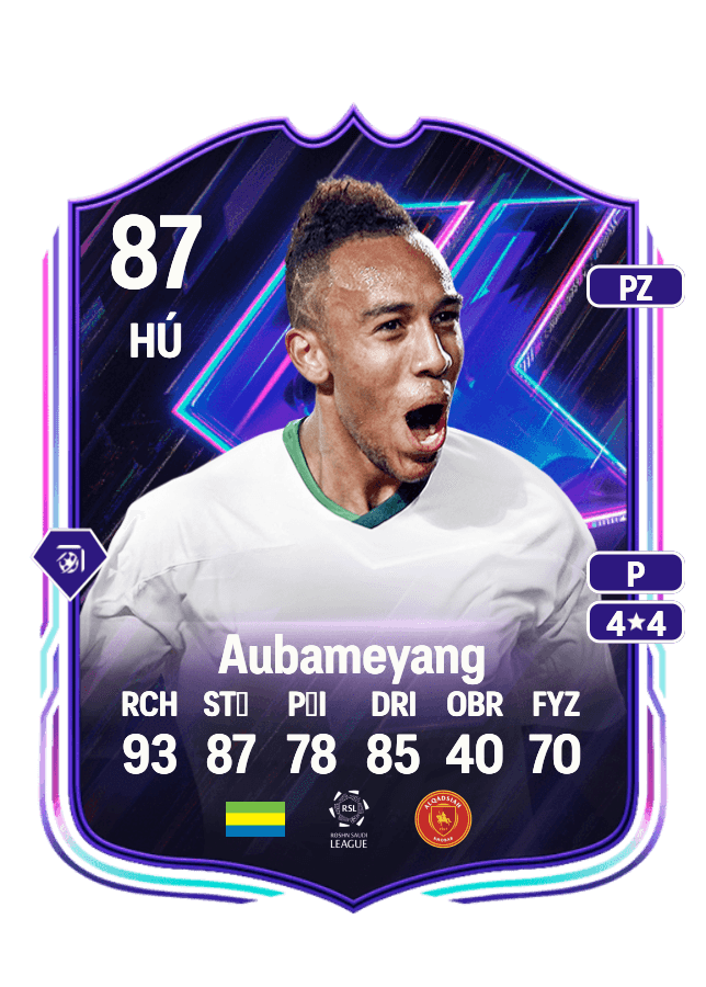 Pierre-Emerick Aubameyang card