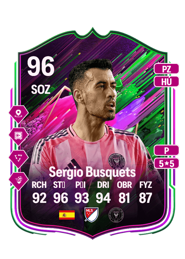 Sergio Busquets card