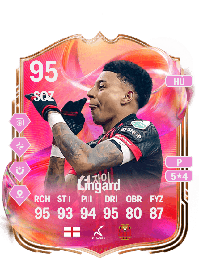 Jesse Lingard card