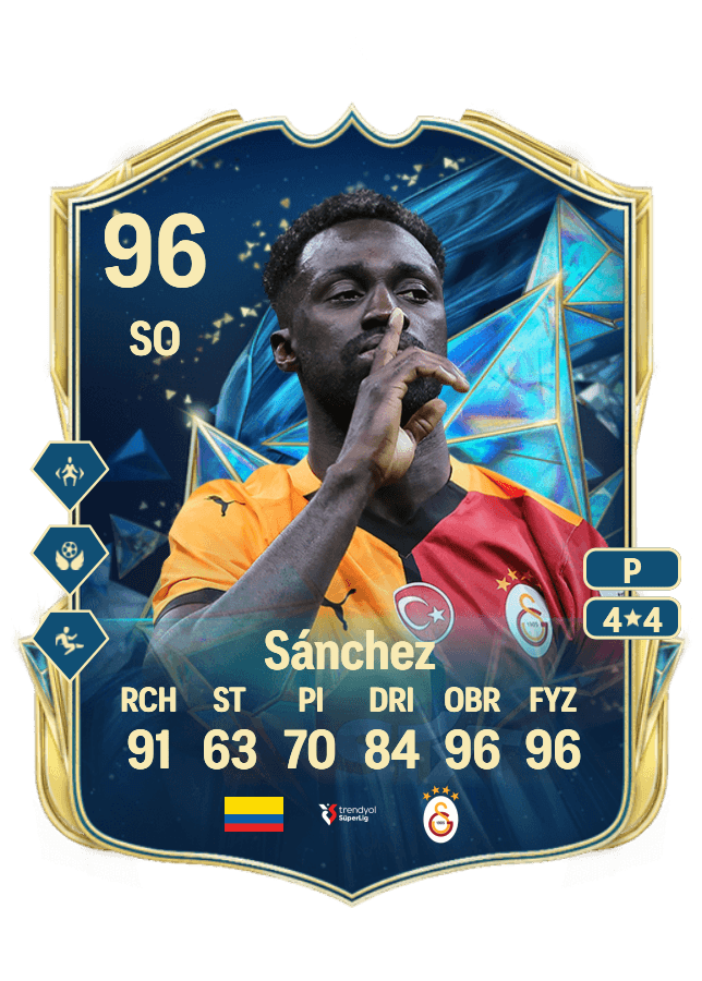 Davinson Sánchez card