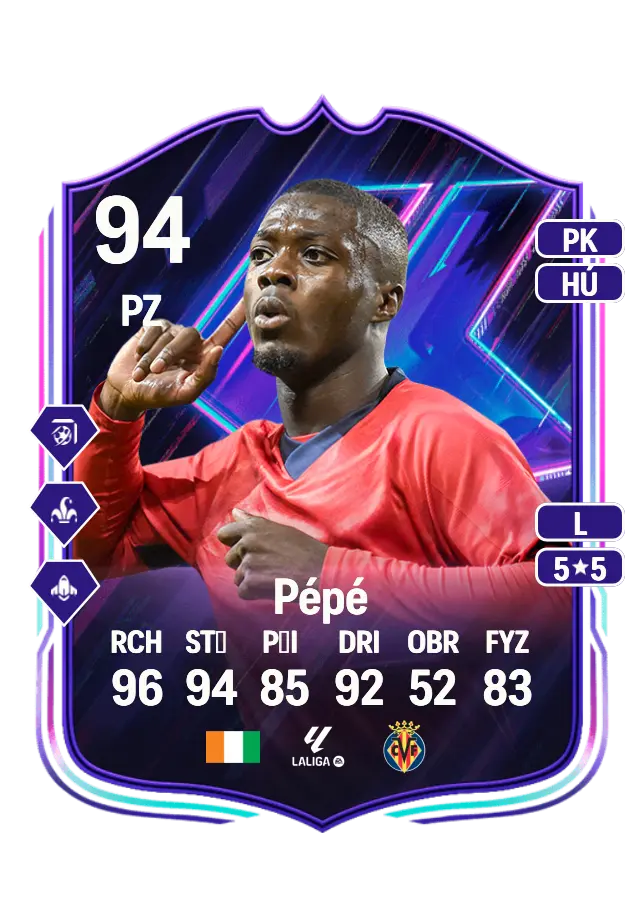 Nicolas Pépé card