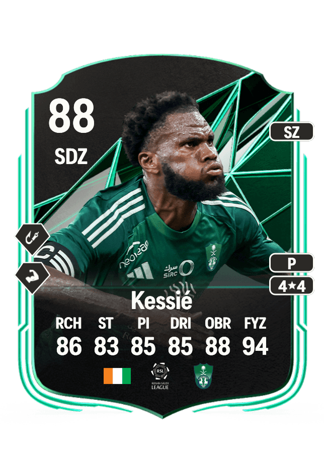 Franck Yannick Kessié card