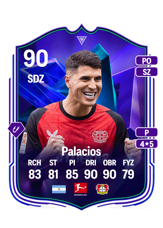 Exequiel Palacios card