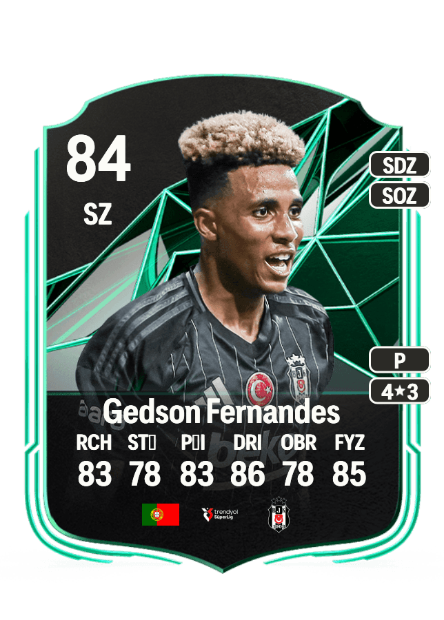 Gedson Fernandes card