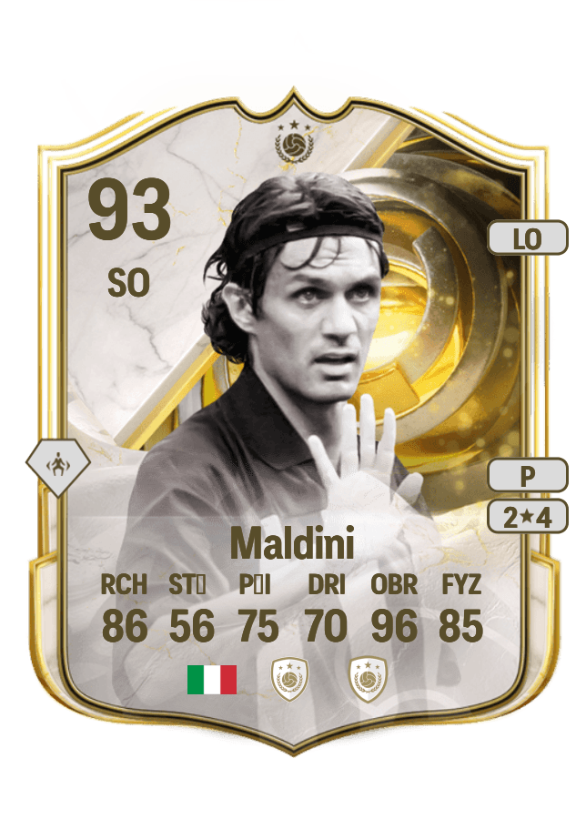 Paolo Maldini card
