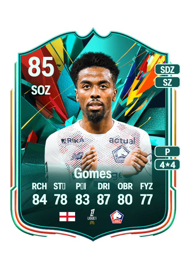 Angel Gomes card