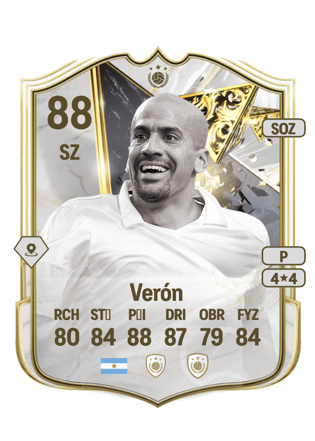 Juan Sebastián Verón card