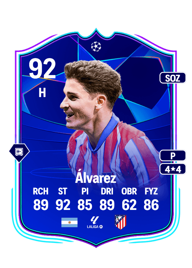 Julián Álvarez card