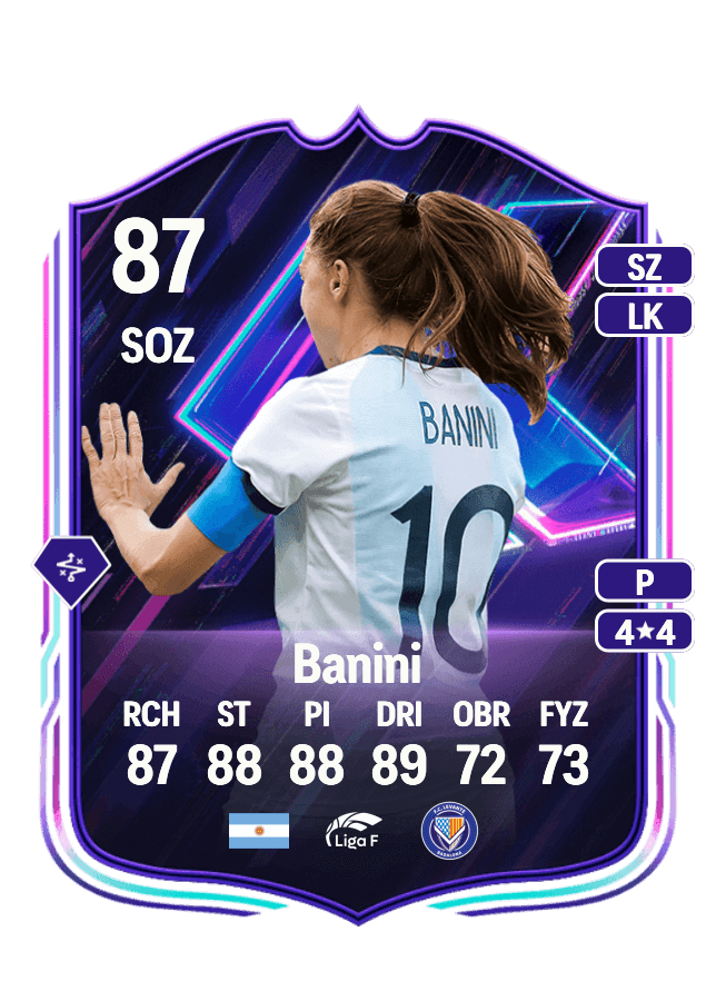 Estefanía Banini card