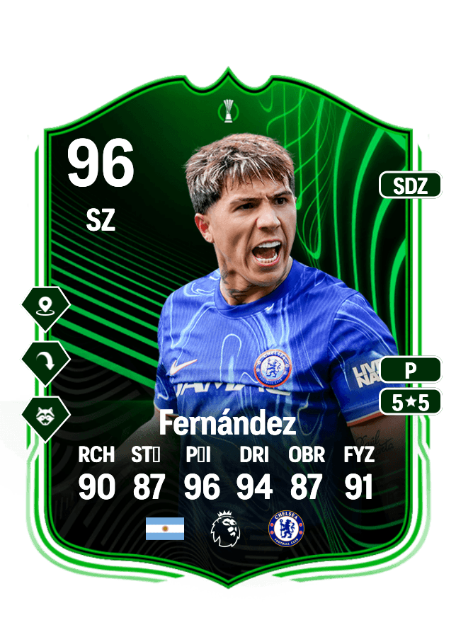 Enzo Fernández card
