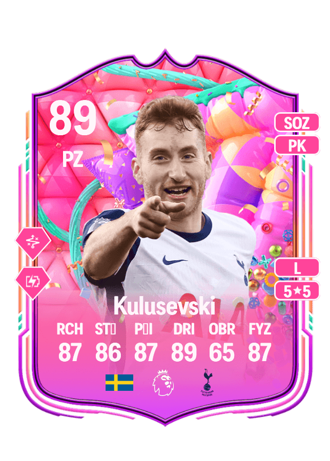 Dejan Kulusevski card