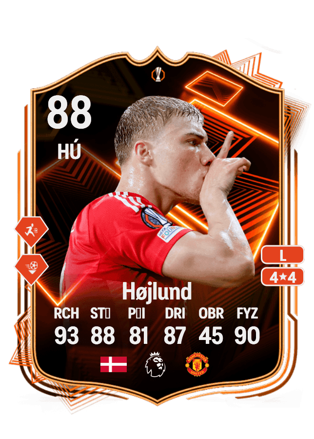 Rasmus Højlund card