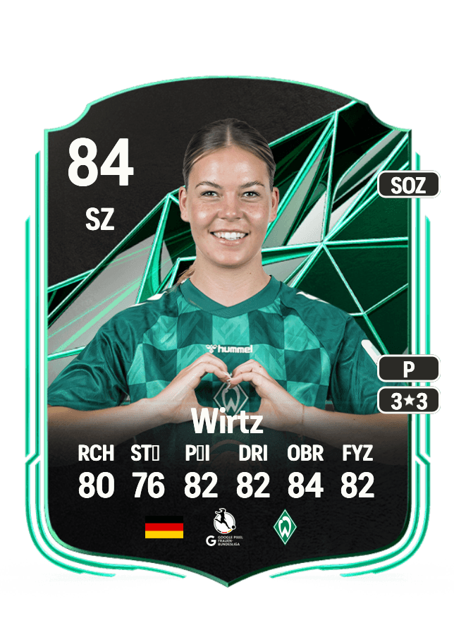 Juliane Wirtz card