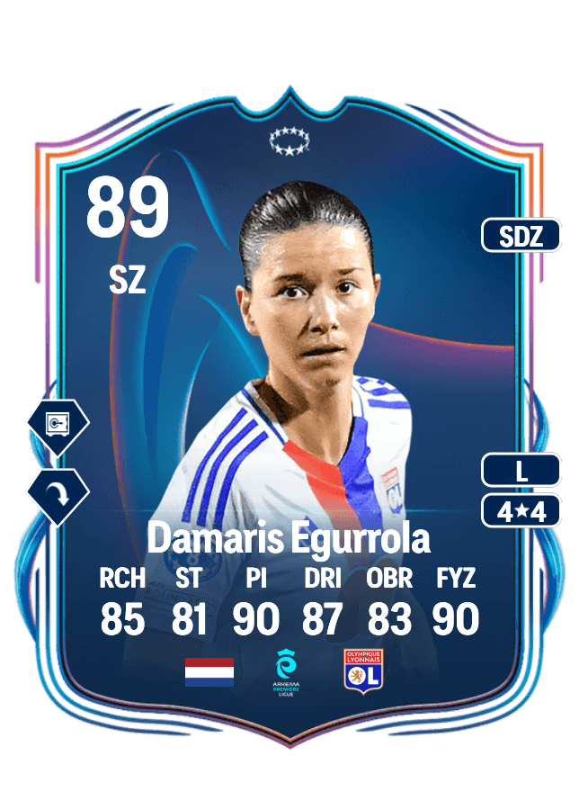 Damaris Egurrola card